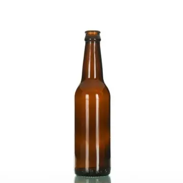 Customizable 330ml Amber Glass Bottles - Eco-Friendly Bulk Wholesale