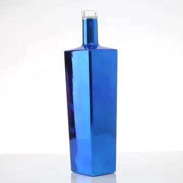 Manufacturer of 500ml, 700ml, and 750ml spray-painted square glass bottles.