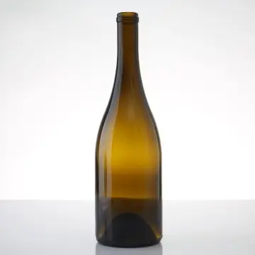 Wholesale Dark Green Glass Wine Bottles 500ml & 750ml - Custom Logo, Cork Included | FDA Certified-L