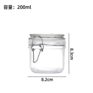 Wholesale Airtight Tableware Storage Glass Jars With Lids Bulk-I