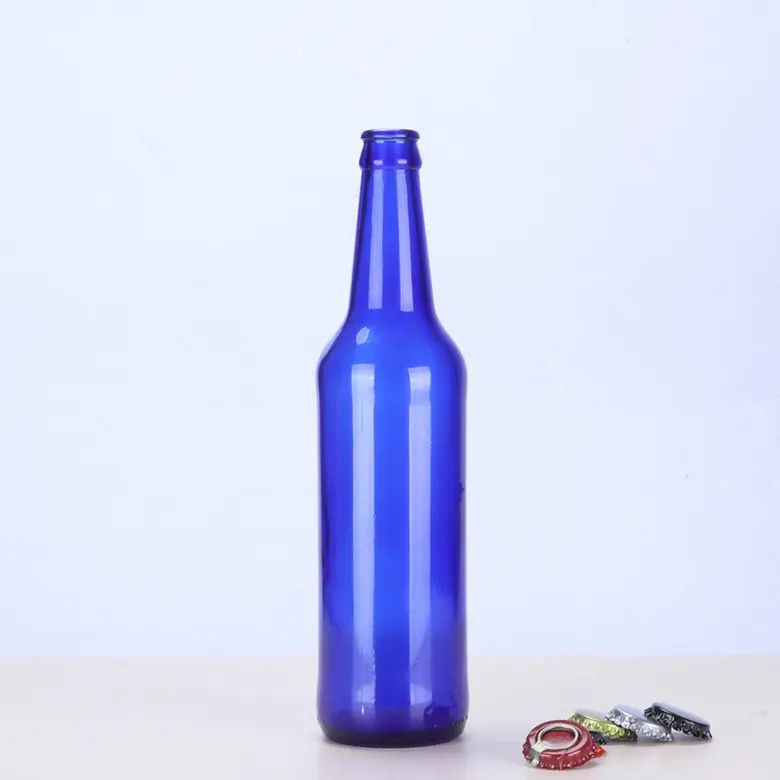 Customized transparent round whiskey 750ml glass bottle (6).jpg