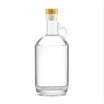 375ml / 750ml Flint Clear Glass Liquor Bottles Spirit Container-I