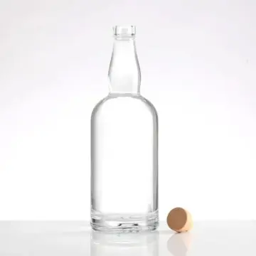 750ml 25oz Clear Glass Whiskey Bottle Manufacturers-I