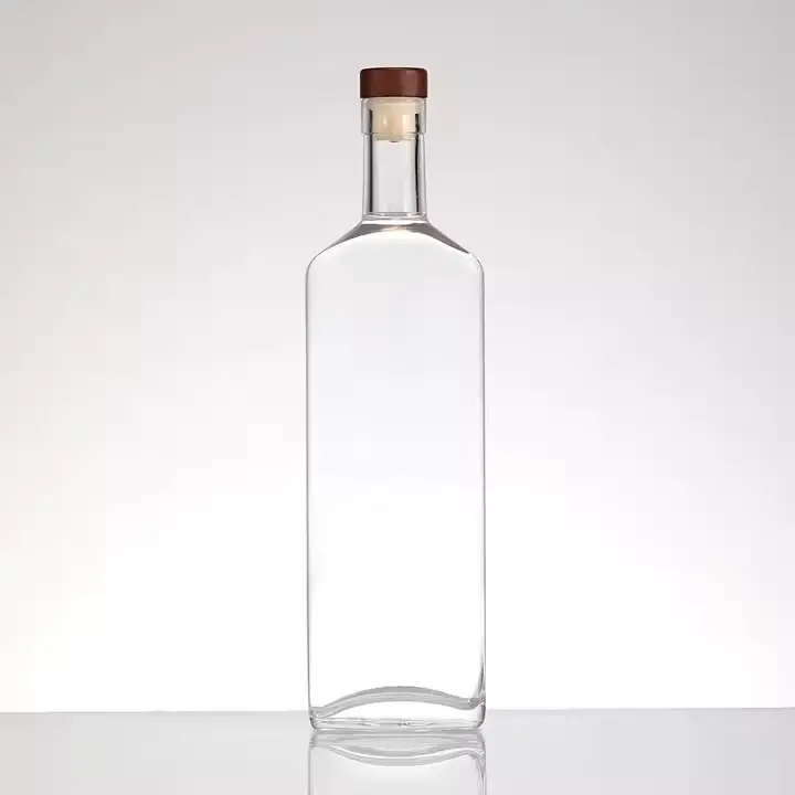 Hot Sale Square liquor Whisky Bottles 700ML -E